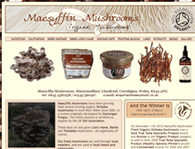 Tablet Screenshot of maesymush.co.uk